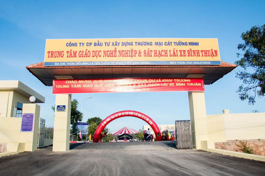 Trung tâm sát hạch lái xe Bình Thuận