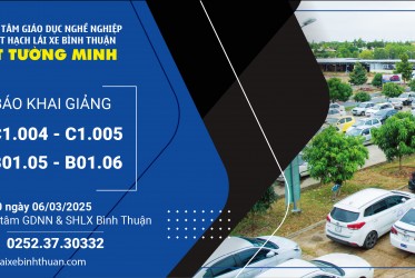 THÔNG BÁO KHAI GIẢNG ngày 06-03-2025